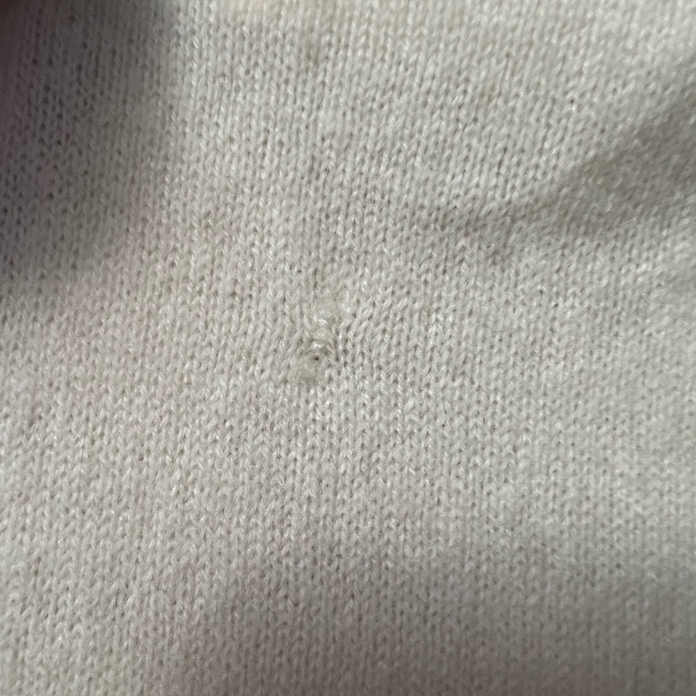 7 For All Mankind Ivory Cowl Neck Sweater - Picture 10 of 11